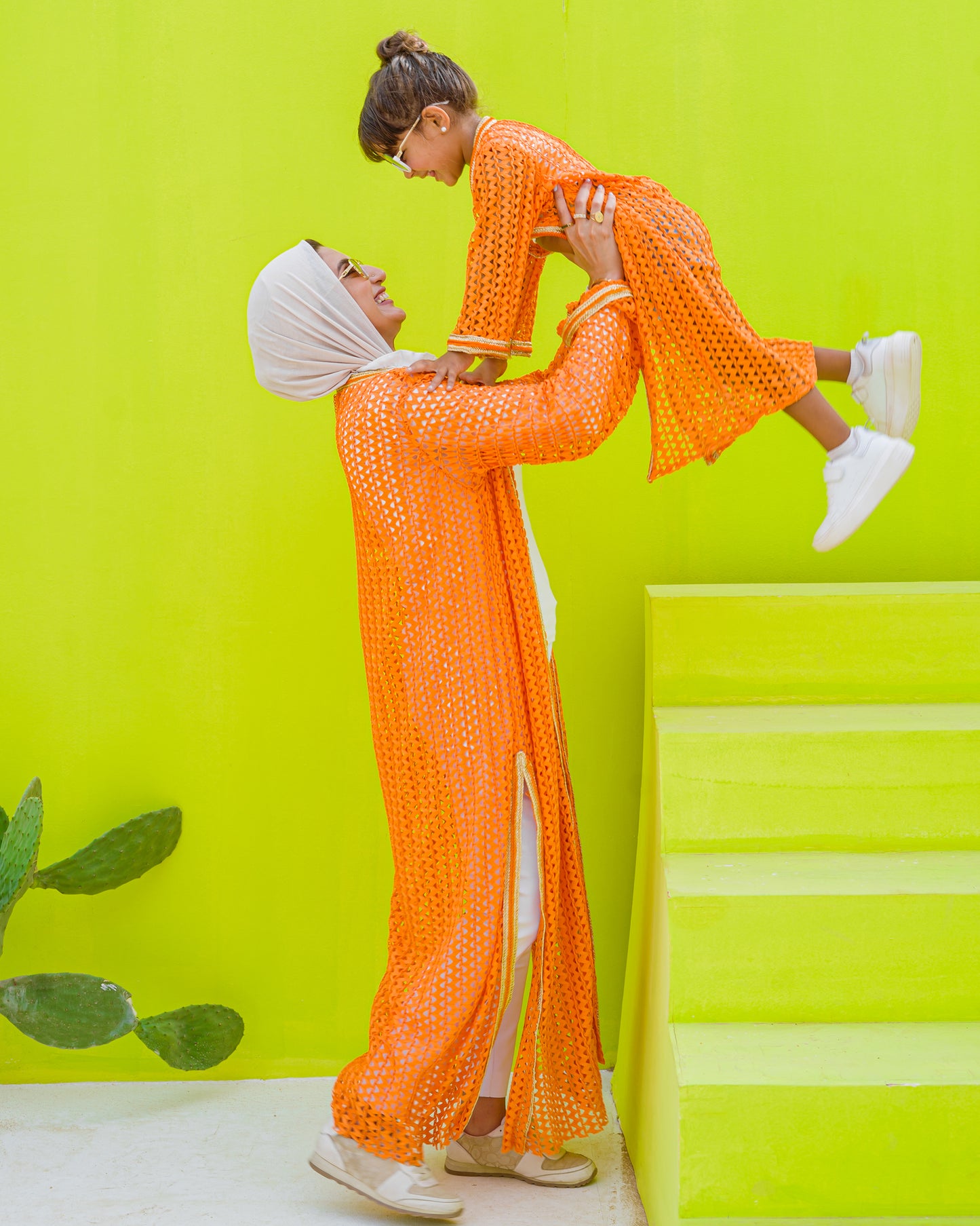 Orange Kimono