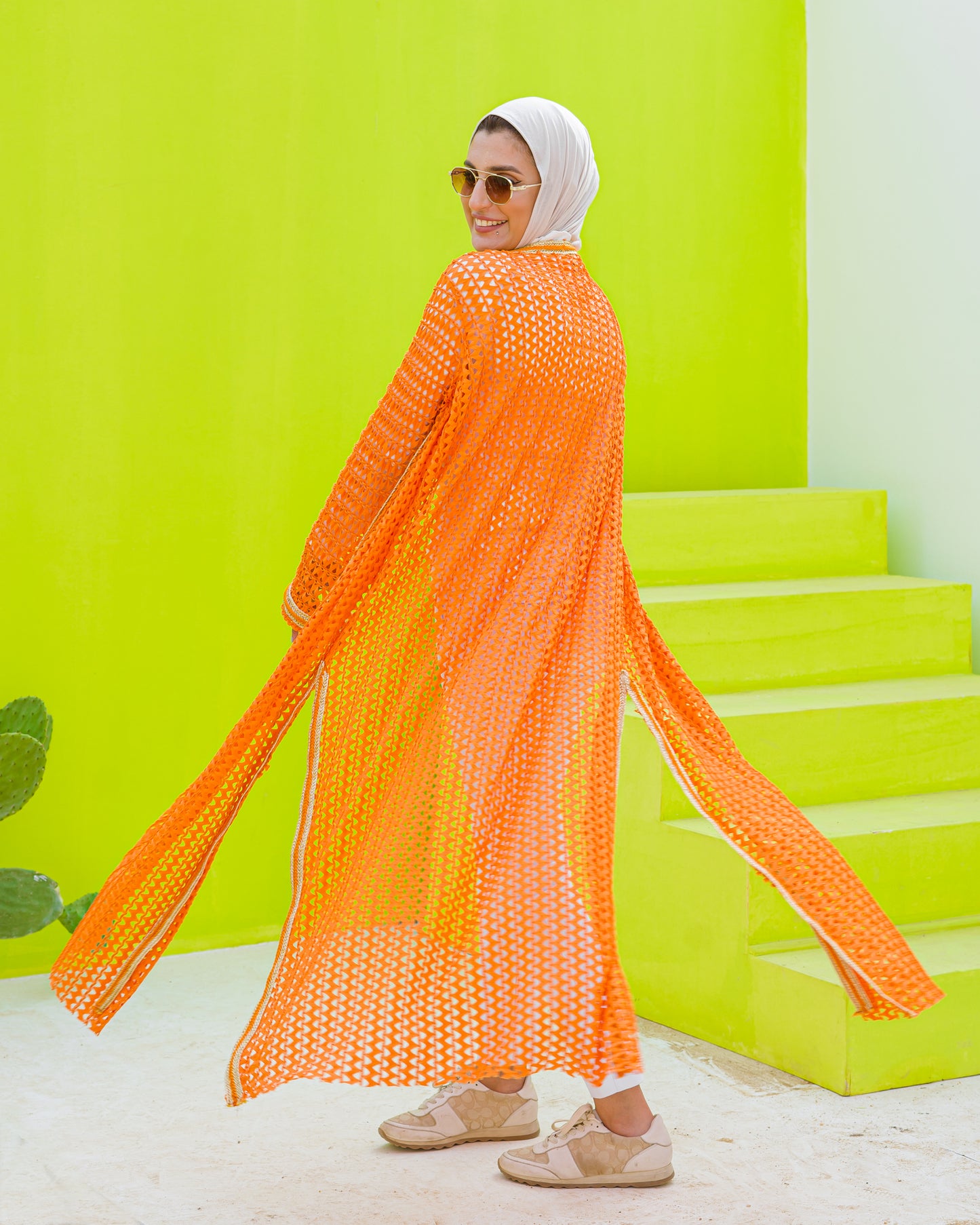 Orange Kimono