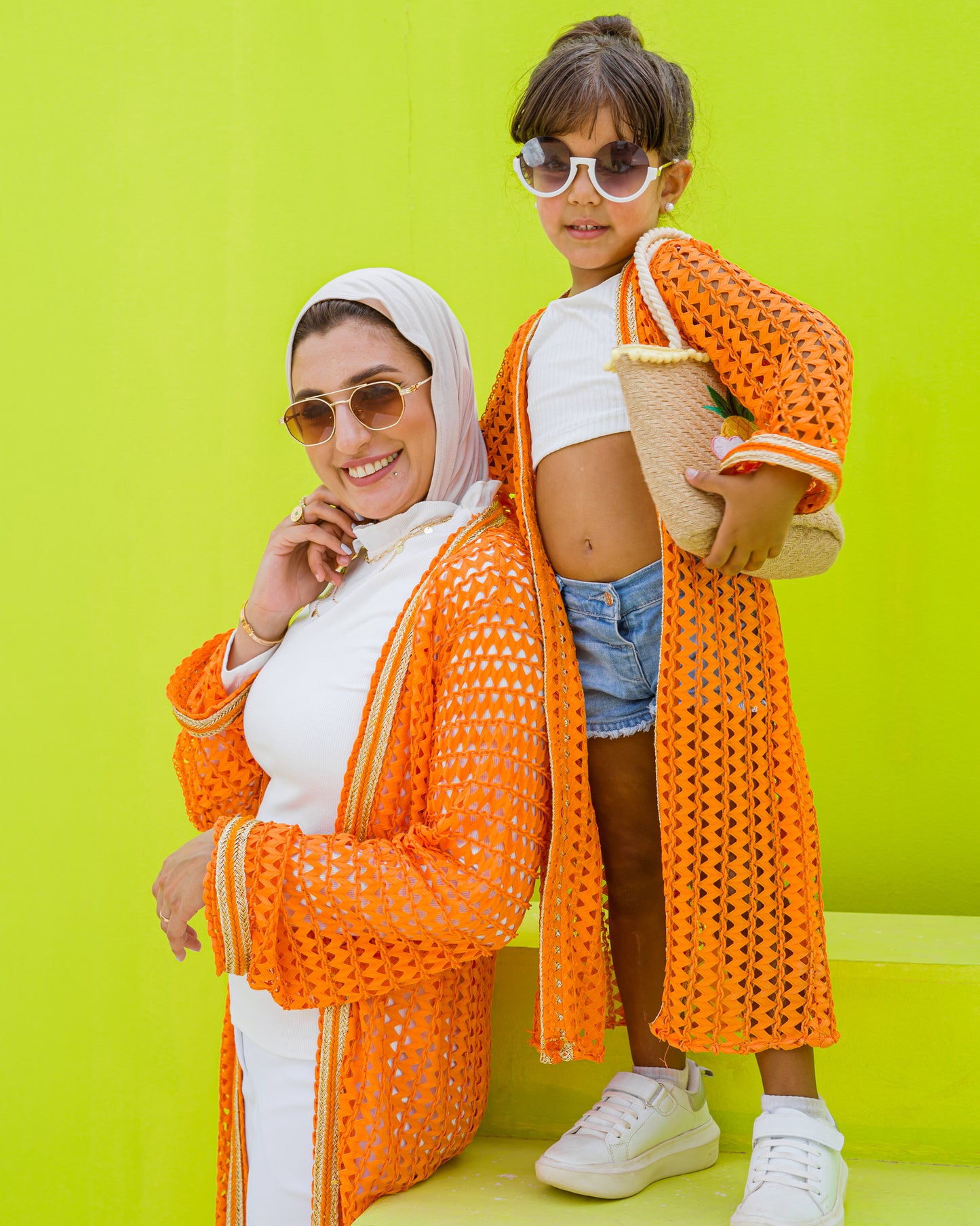Orange Kimono