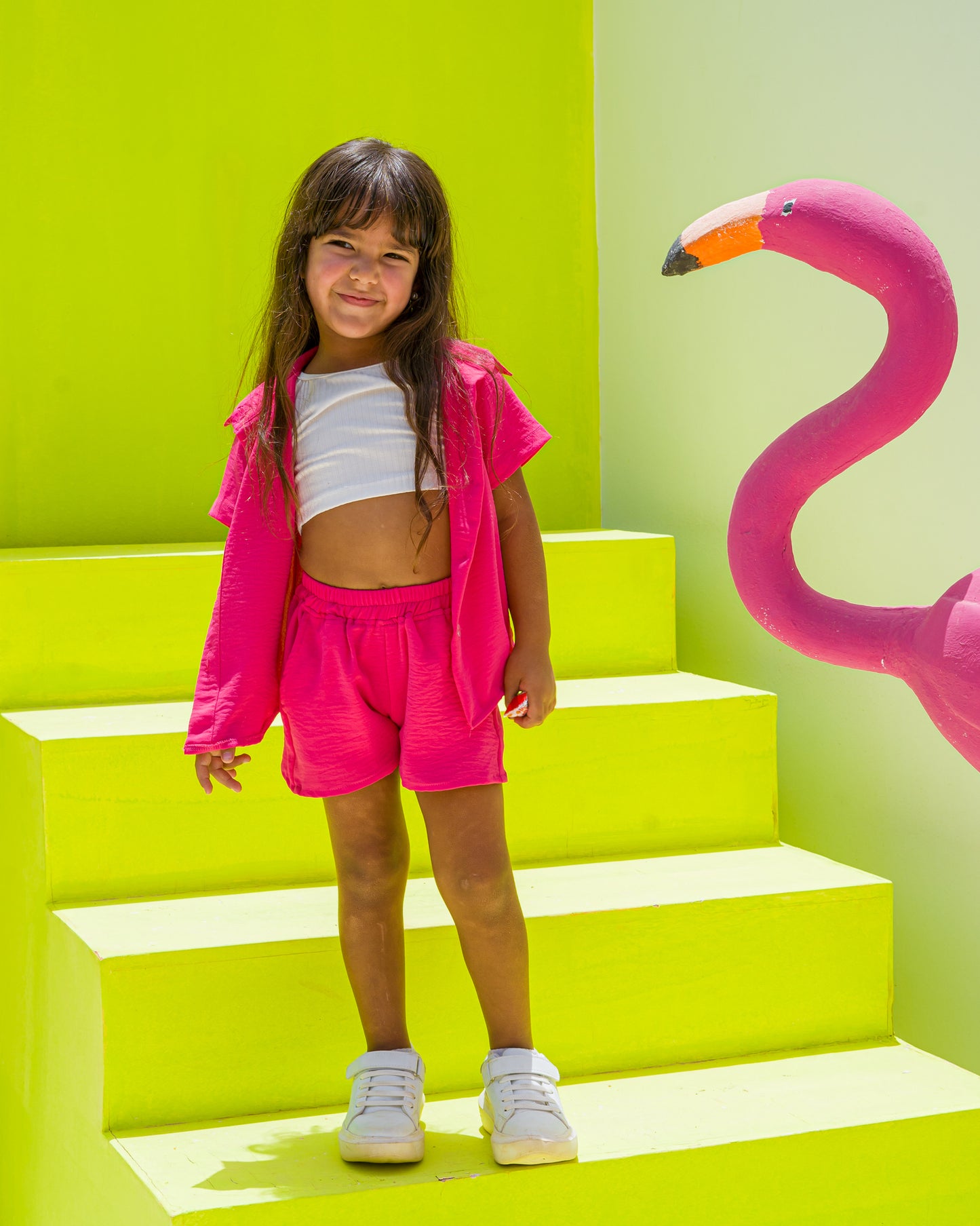 Women & Kids Fuchsia Sets
