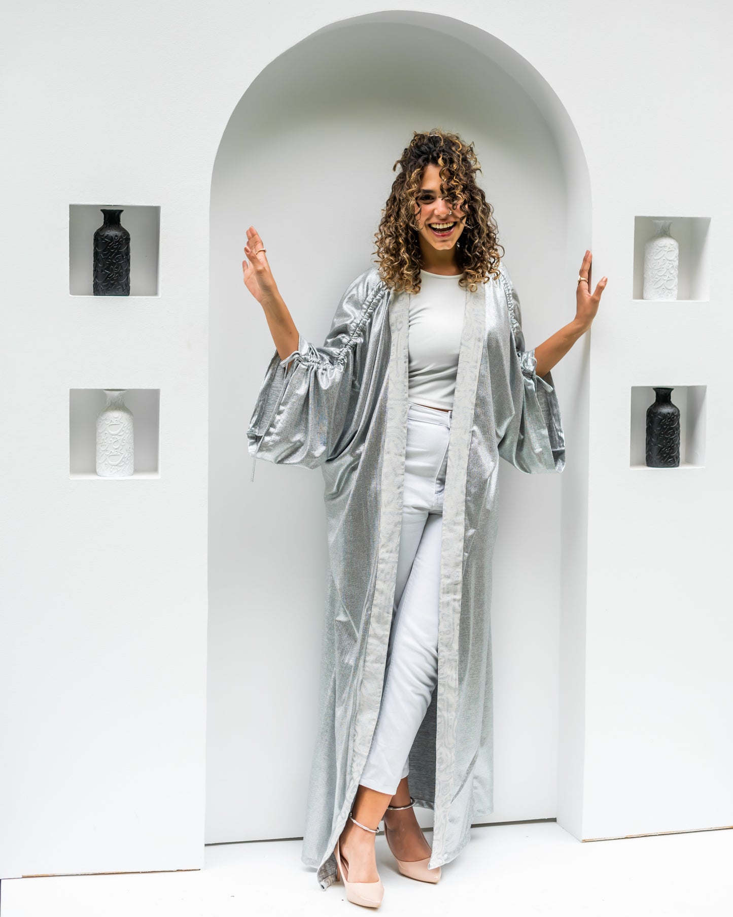 Metallic Kaftan