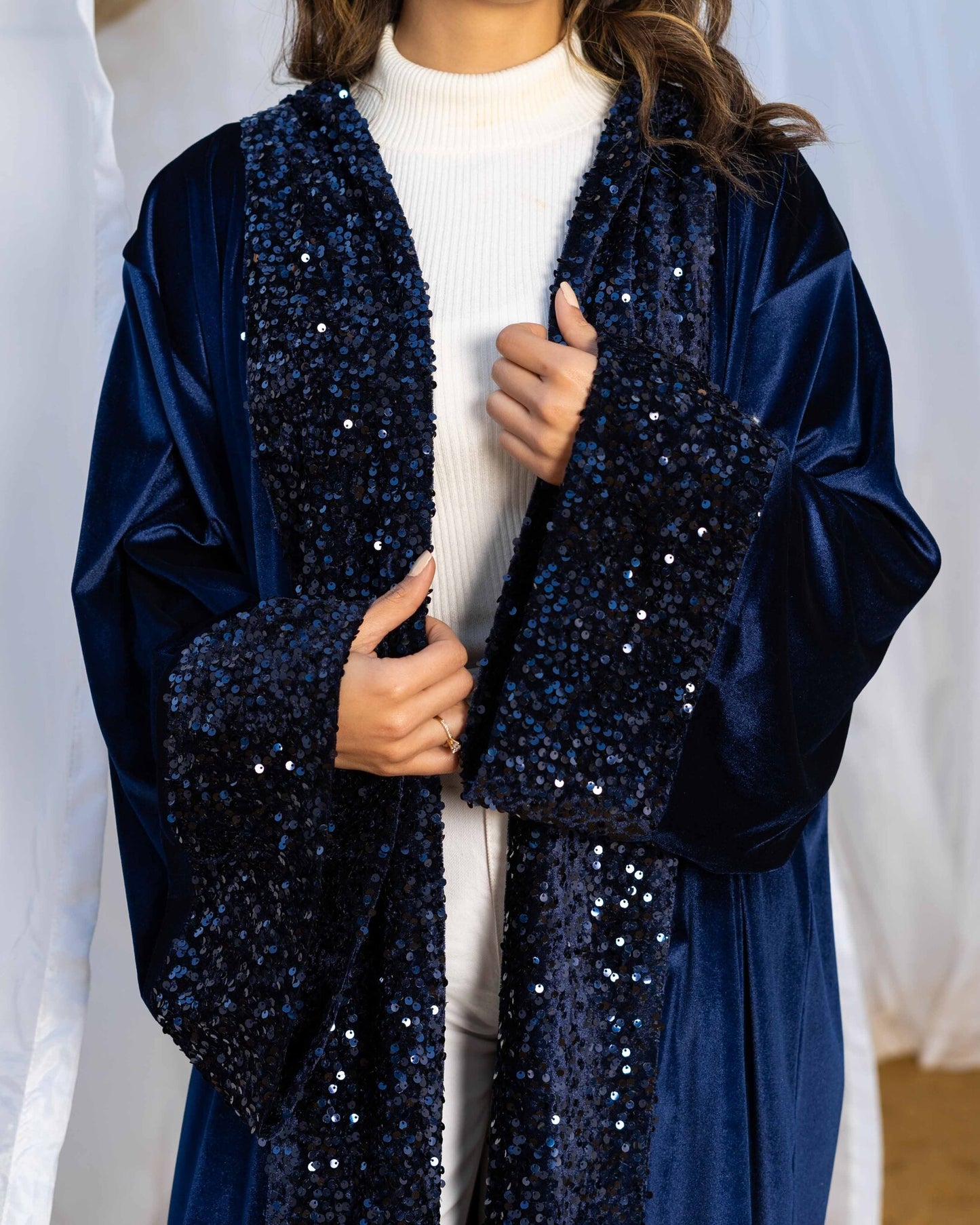 Sequin Velvet Kaftan
