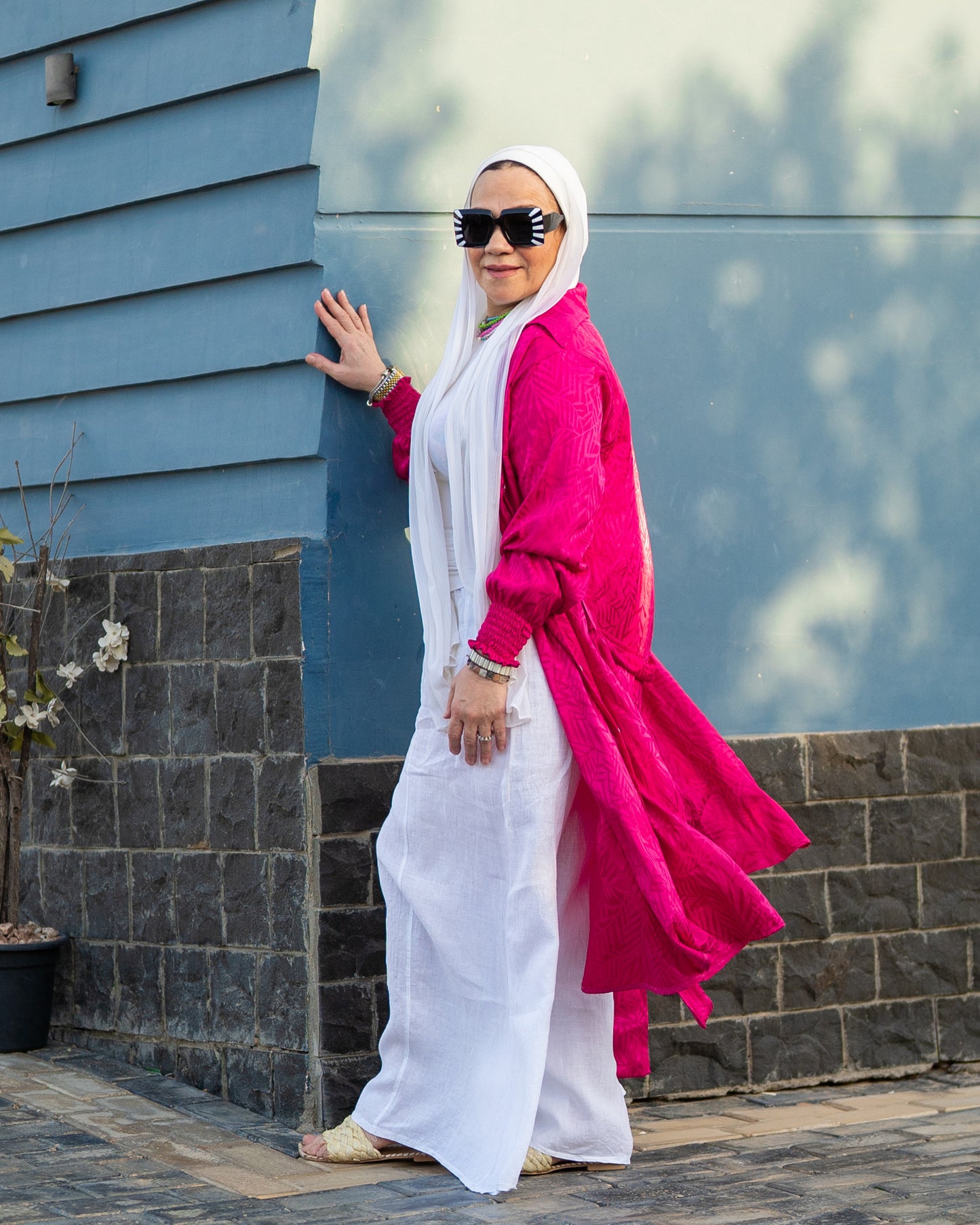 Long Shirt - Fuchsia