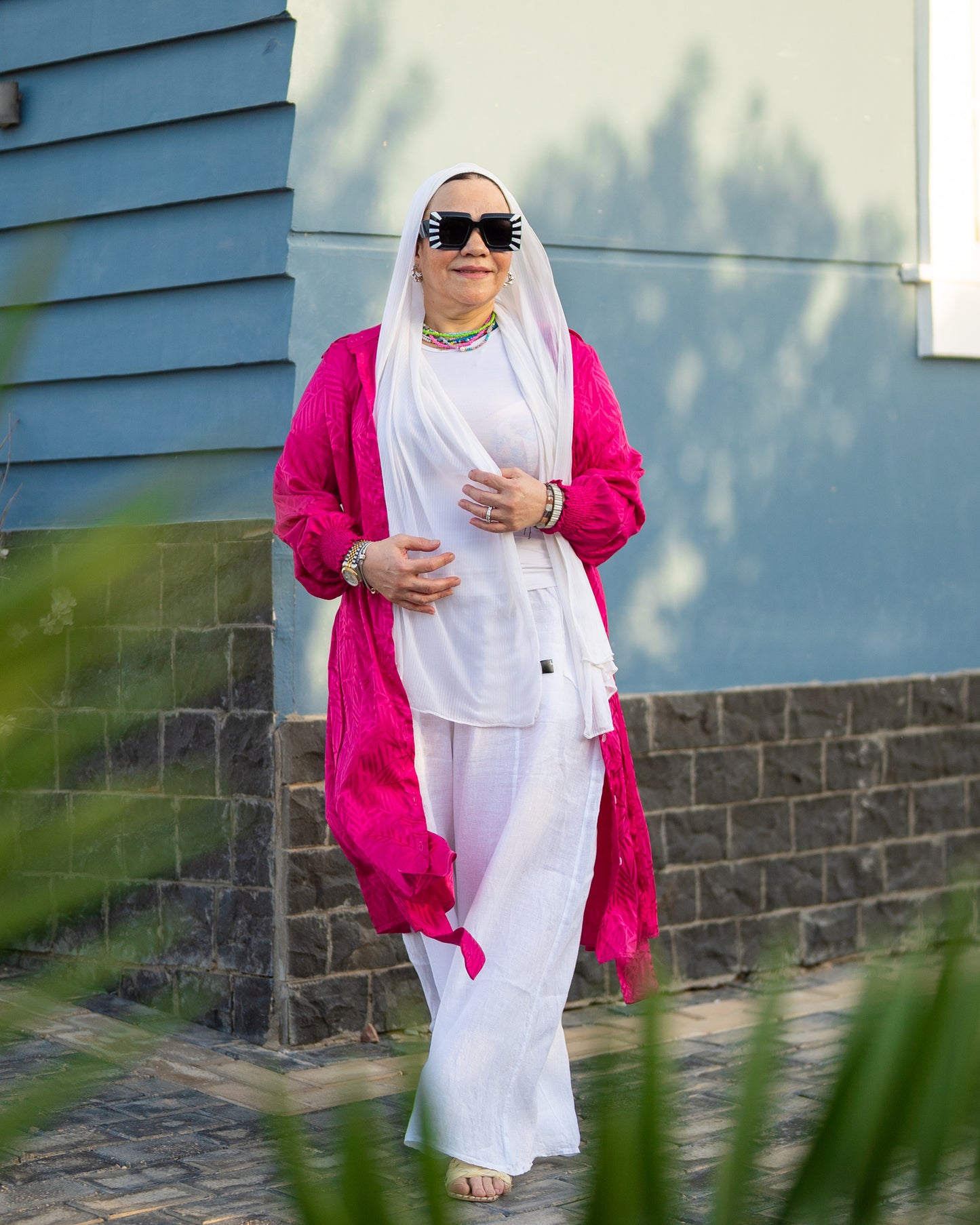 Long Shirt - Fuchsia