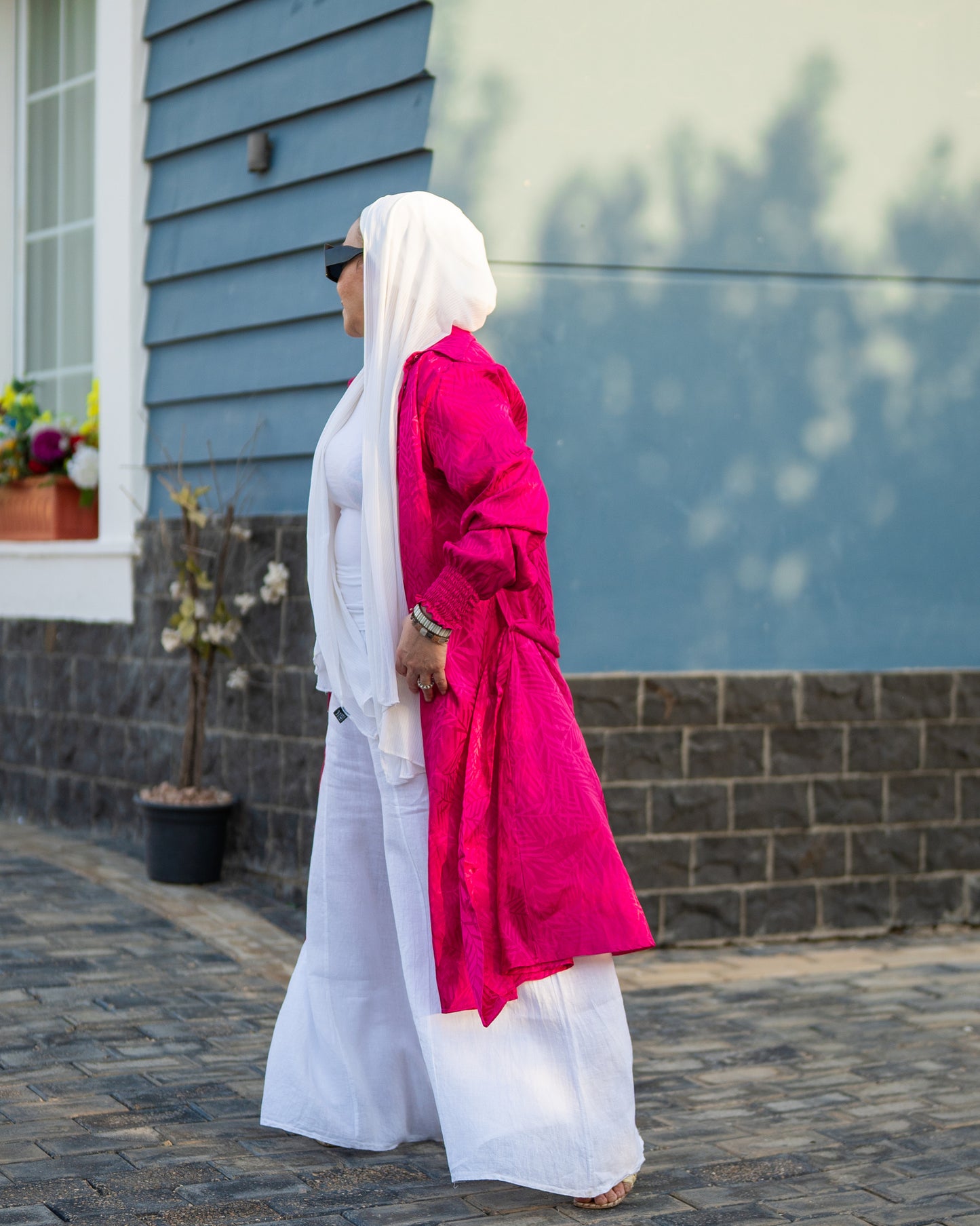 Long Shirt - Fuchsia