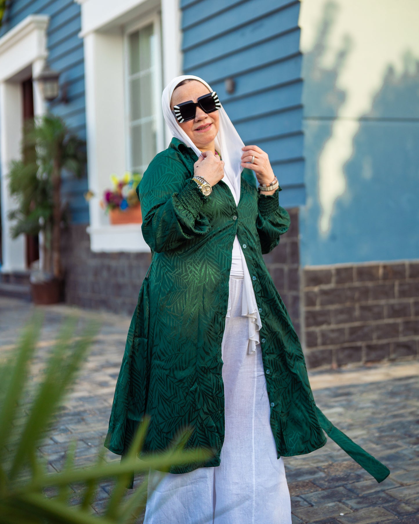 Long Shirt - Olive