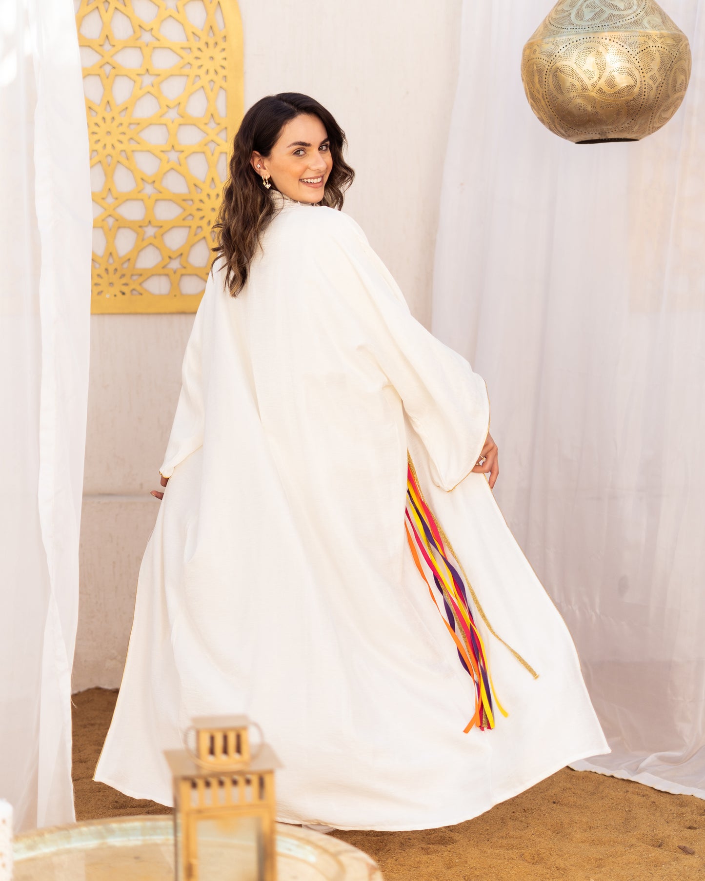 Colorful Crescent Kaftan