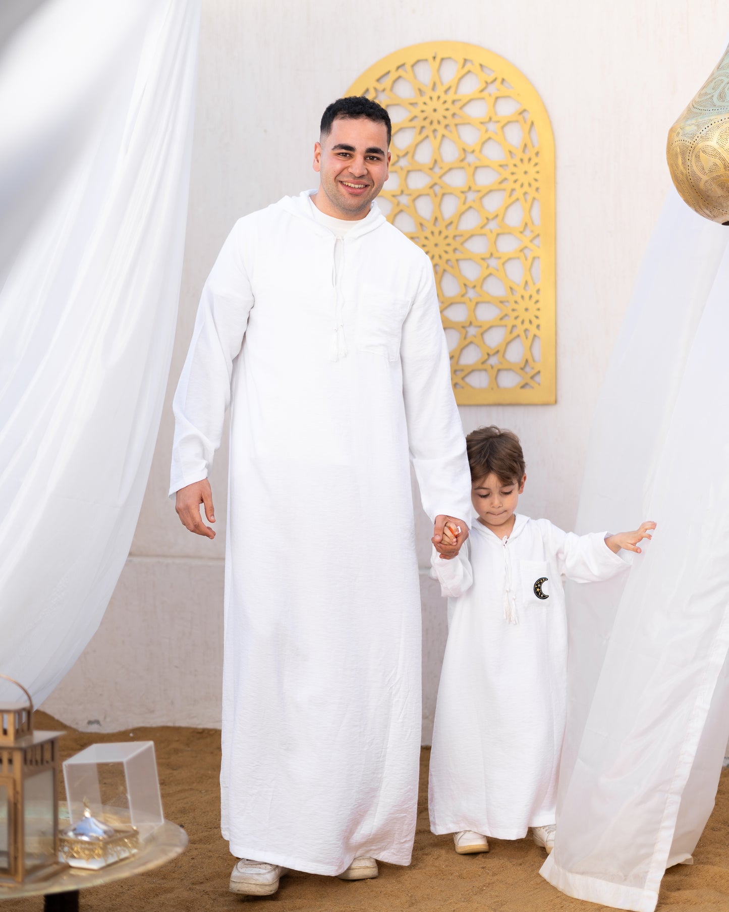 Colorful Crescent Kaftan
