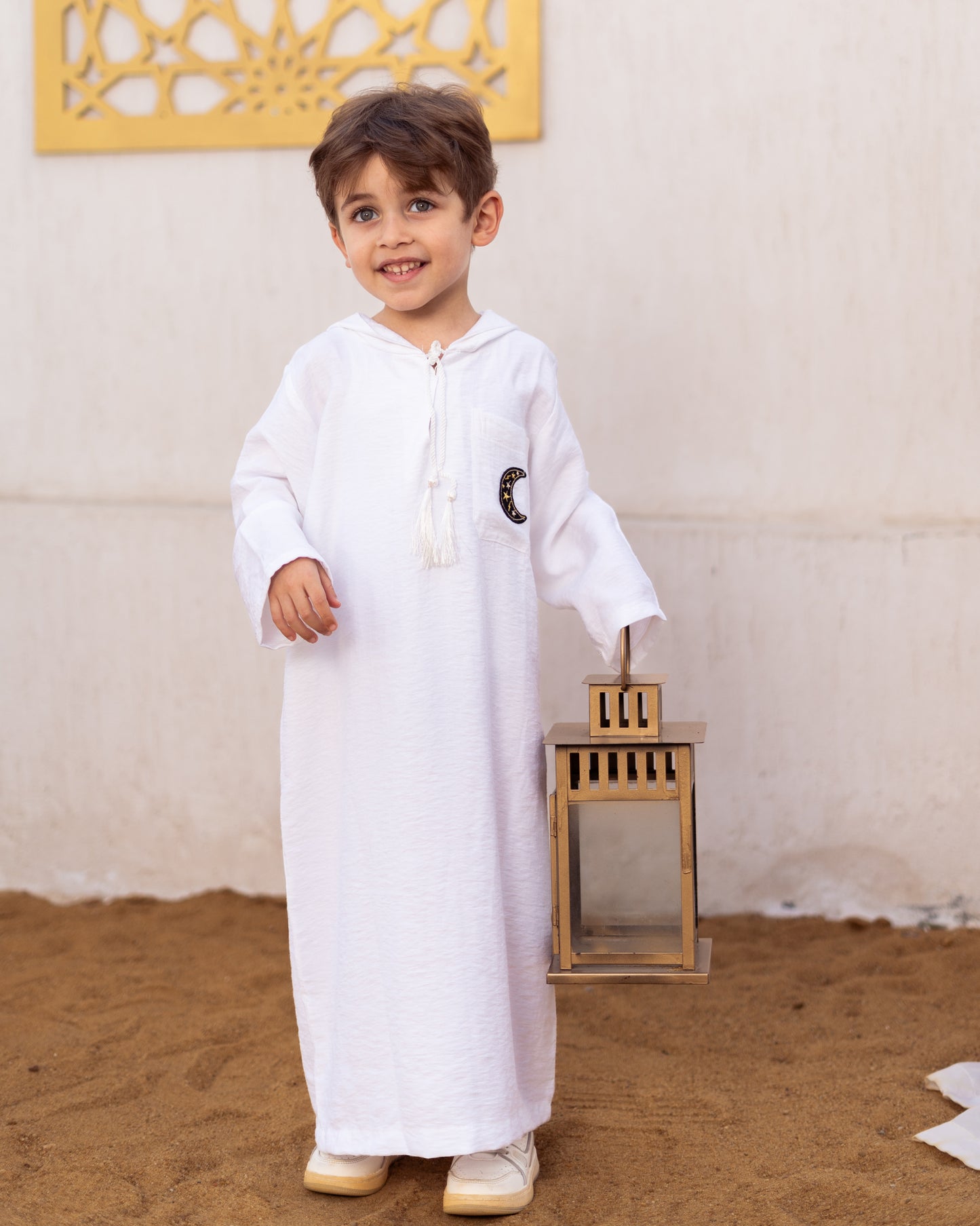 Colorful Crescent Kaftan