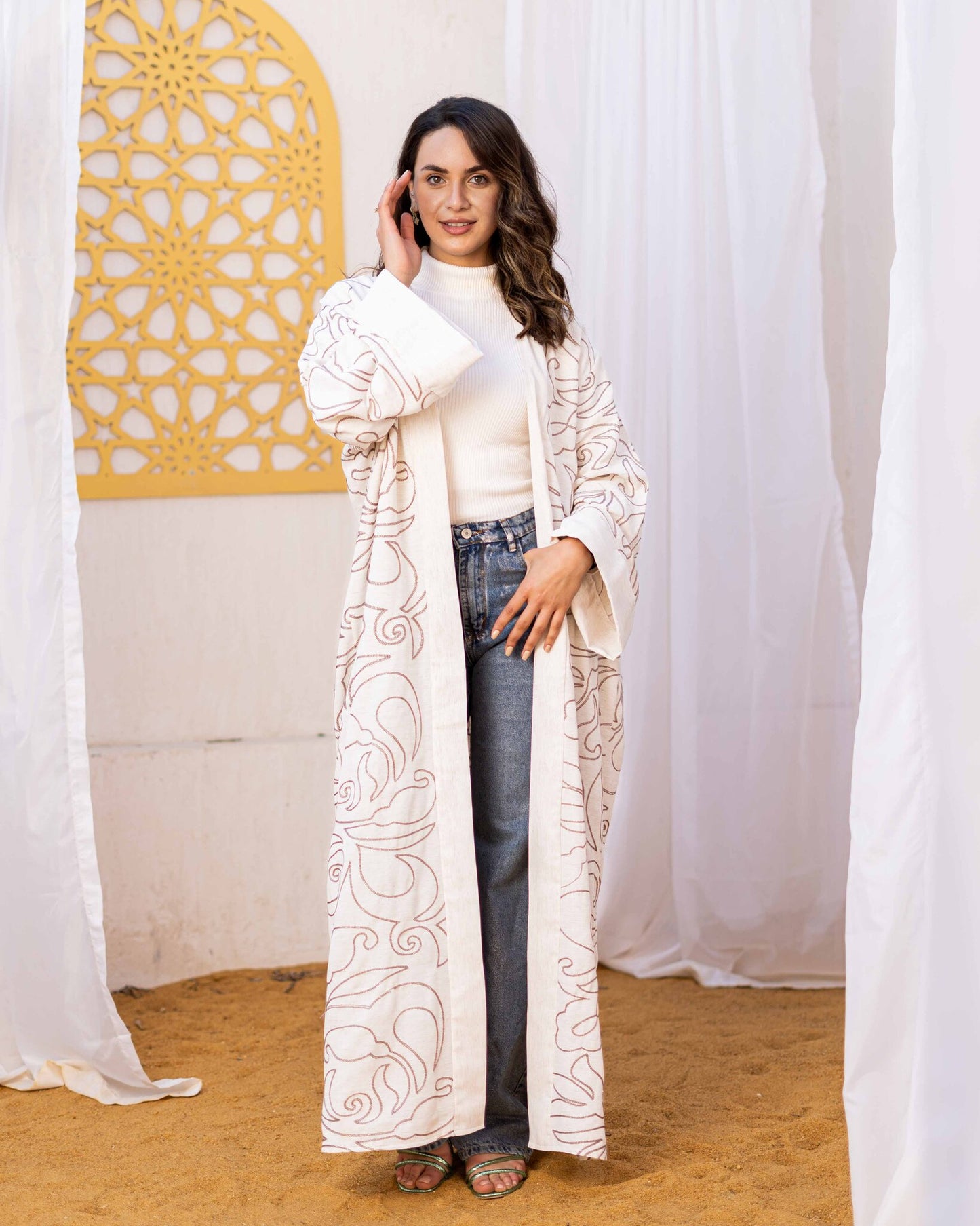 Embroidery Kaftan