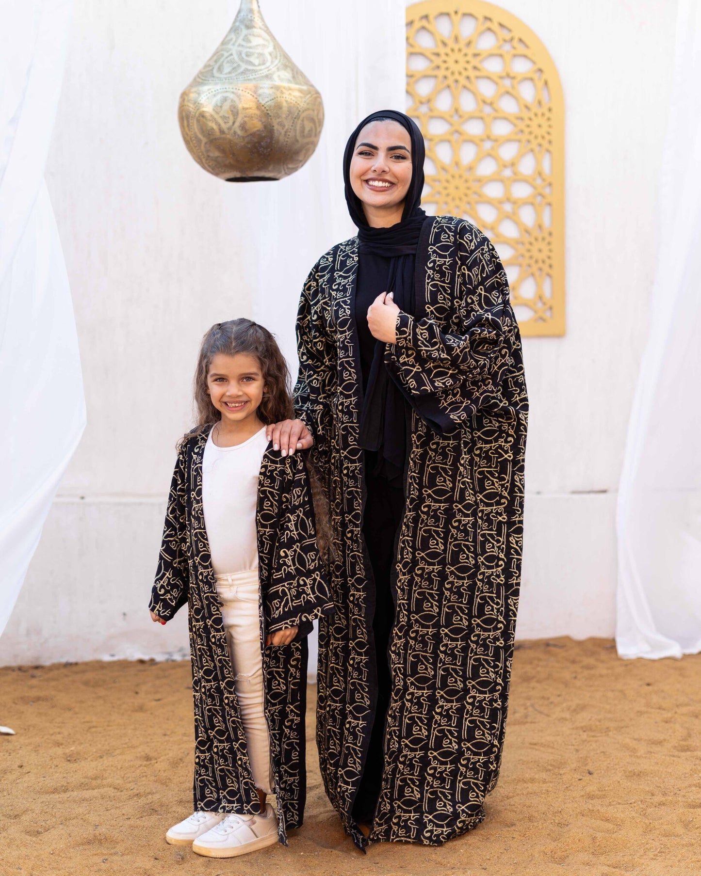 Kaftan in Black "Lela