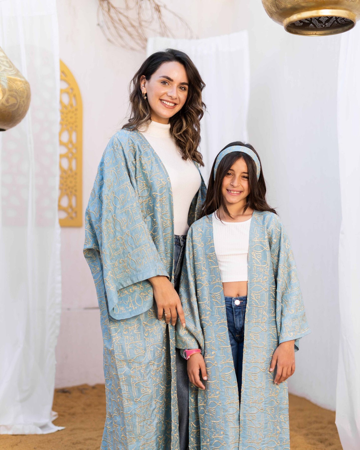 Kaftan in Mint "Lela