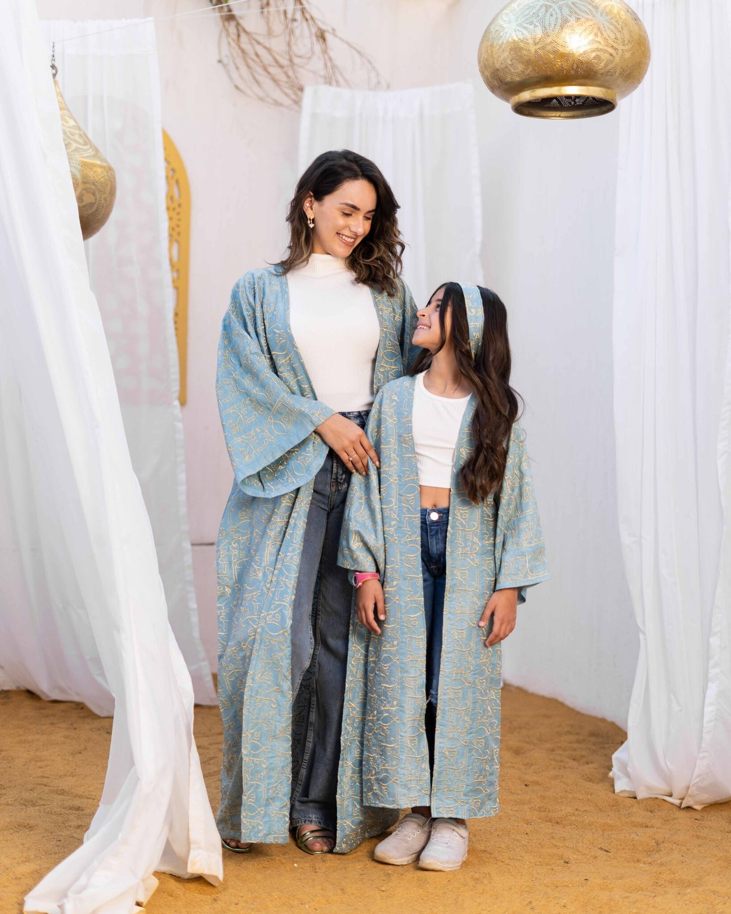 Kaftan in Mint "Lela