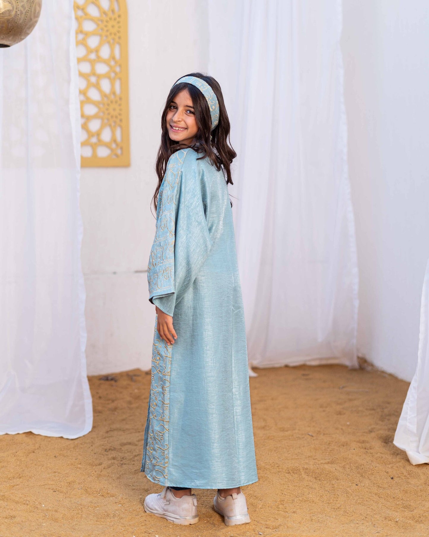 Kaftan in Mint "Lela