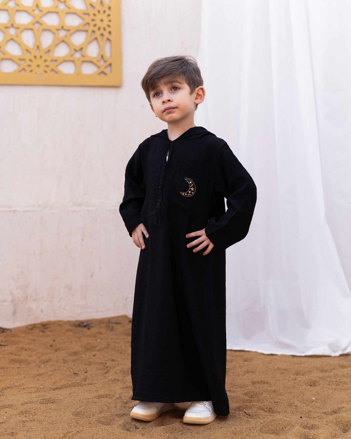 Classic Black Kaftan