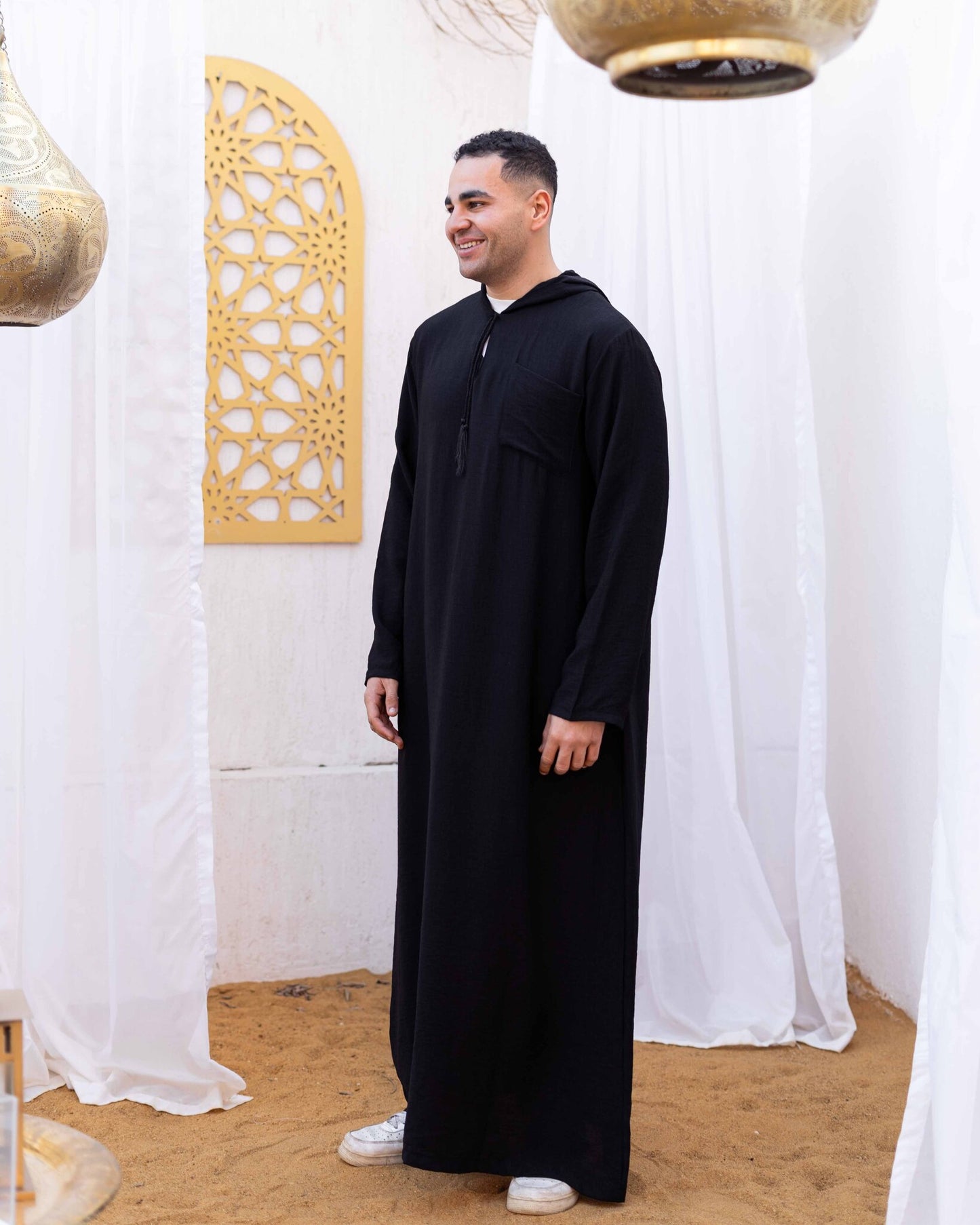 Classic Black Kaftan