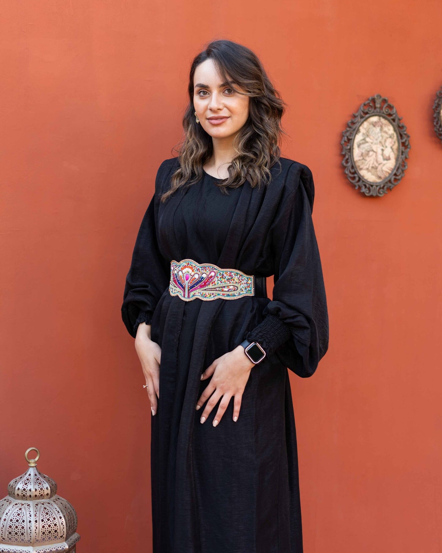 Epaulet Kimono - Black