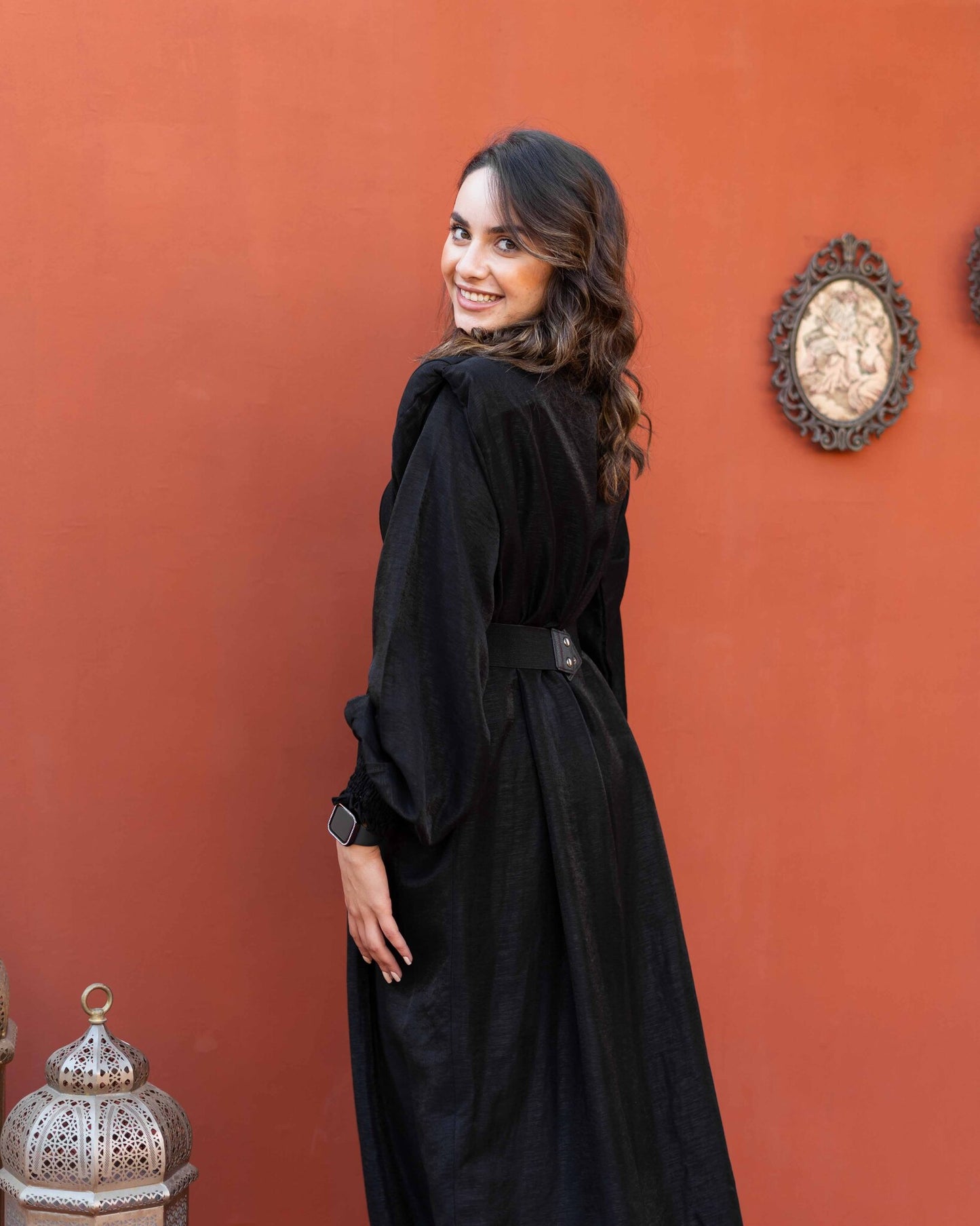 Epaulet Kimono - Black