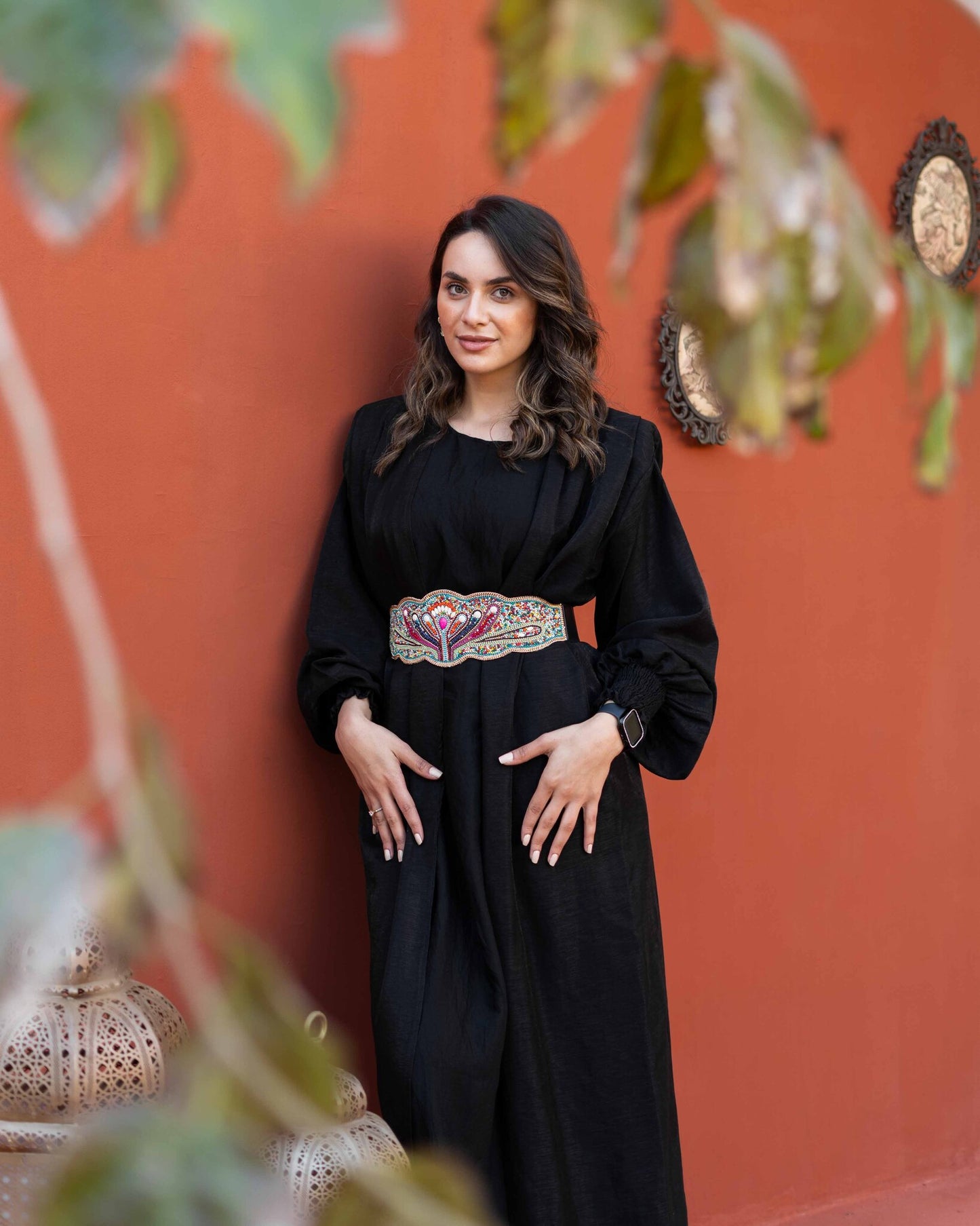Epaulet Kimono - Black