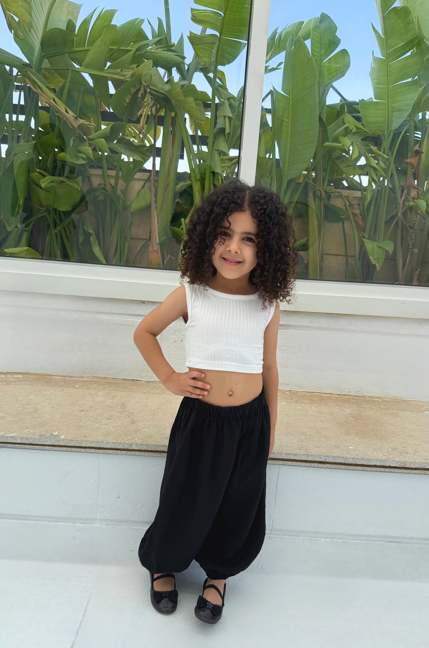 Kids - Black Balloon Pants
