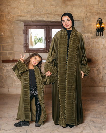 Kids - Malika Kaftan In Olive