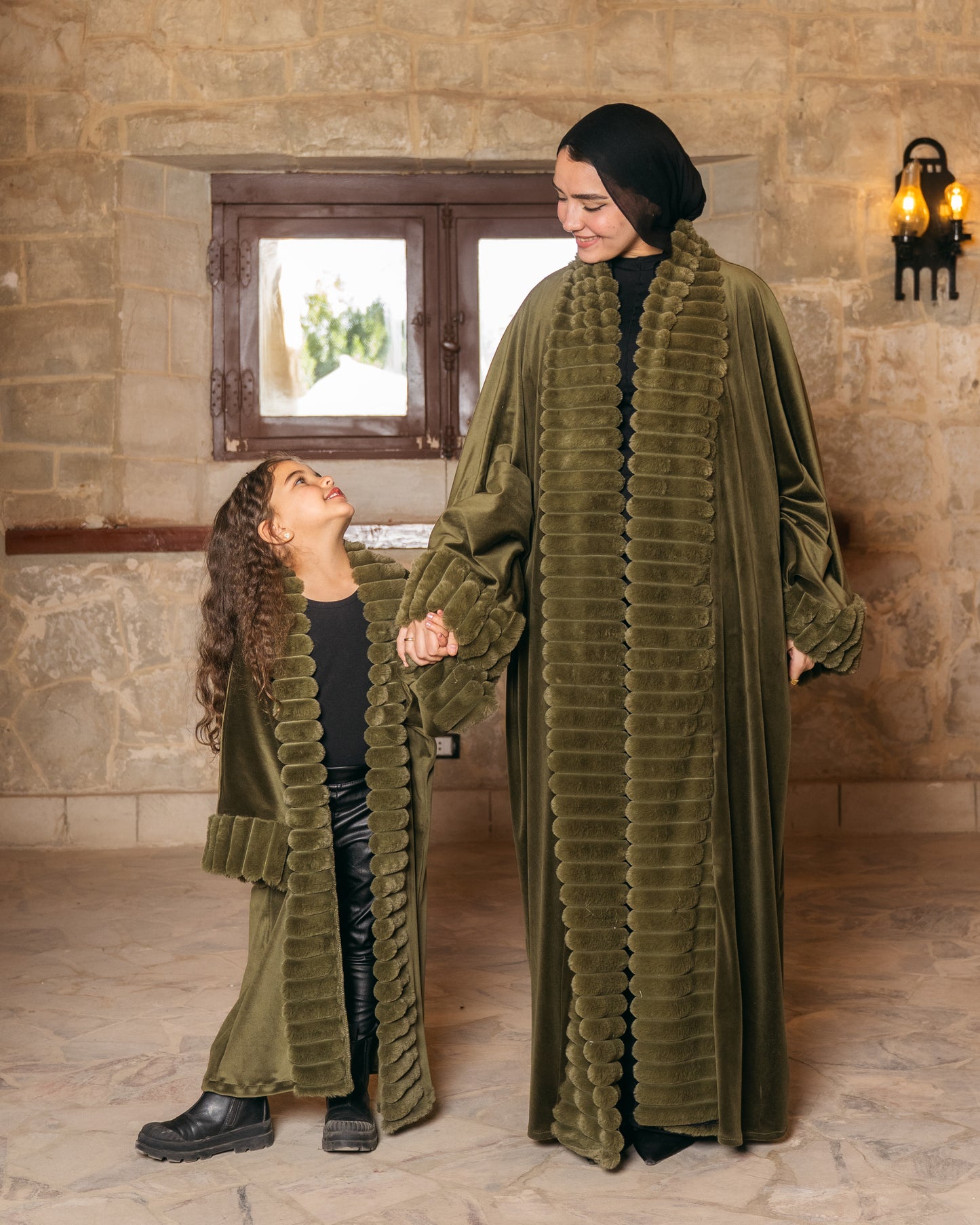 Women - Malika Kaftan in Olive