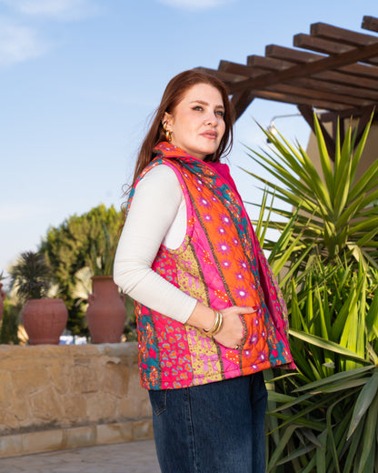 Women - Colorful Vest