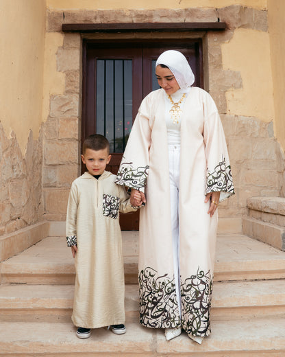 Boys - Galabya In Cream