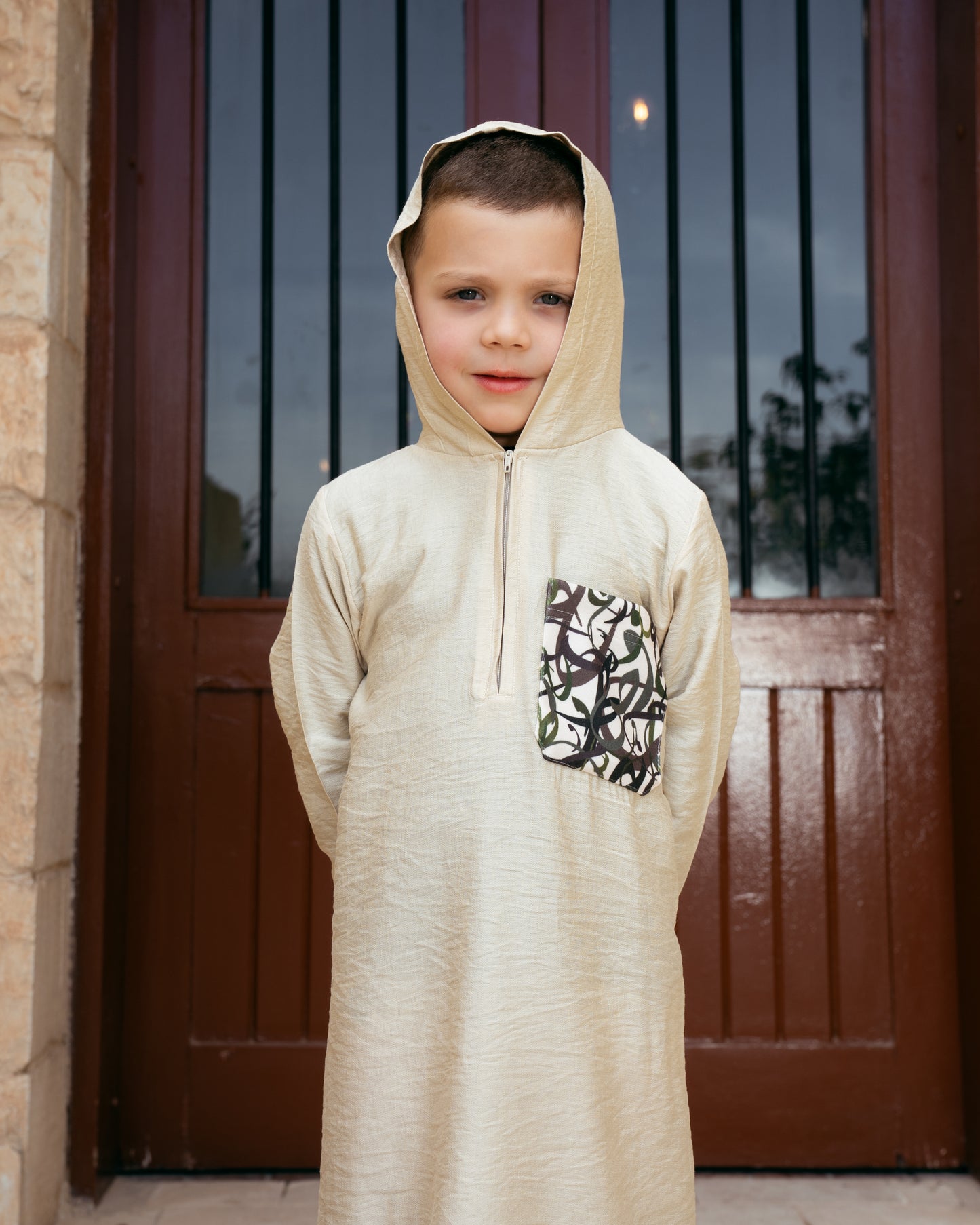 Boys - Galabya In Cream