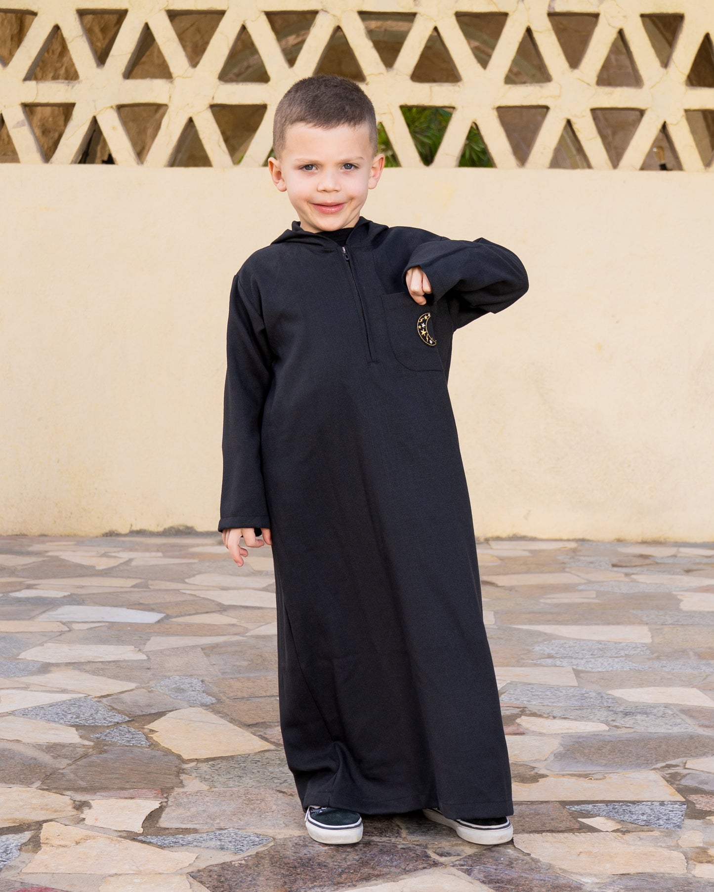 Boys - Galabya In Black