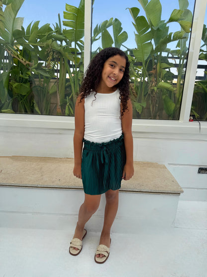 Kids - White Basic Top