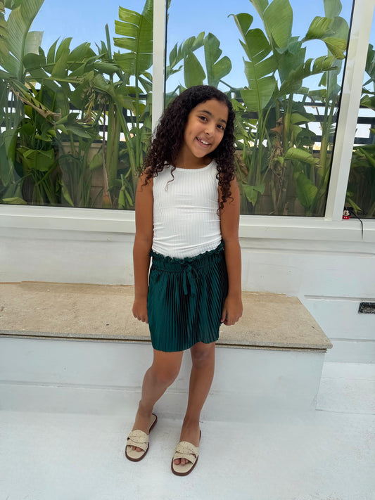 Kids - White Basic Top