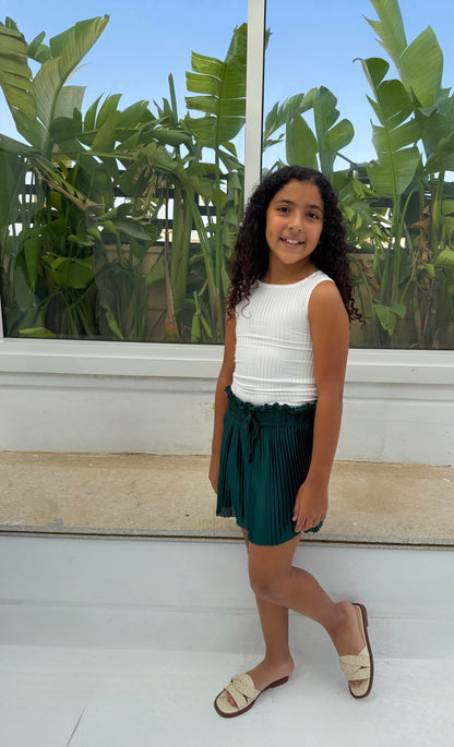 Kids - White Basic Top