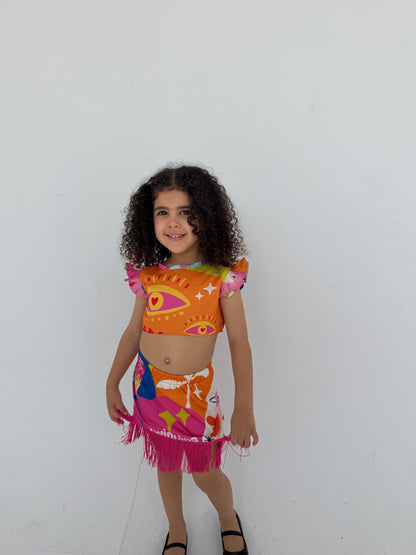 Kids -Frindged set