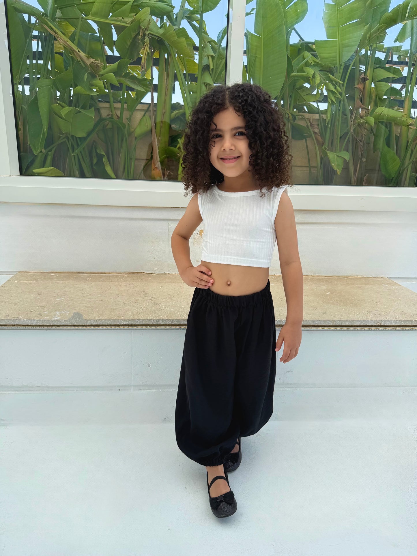 Kids - Black Balloon Pants