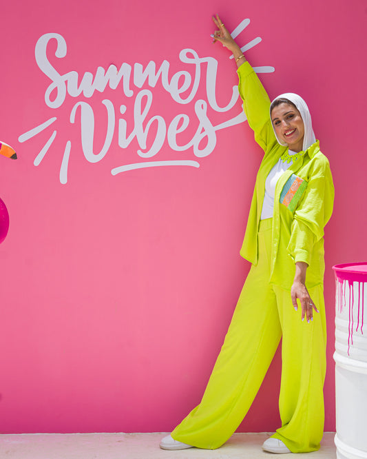 Women - Lime Green Set