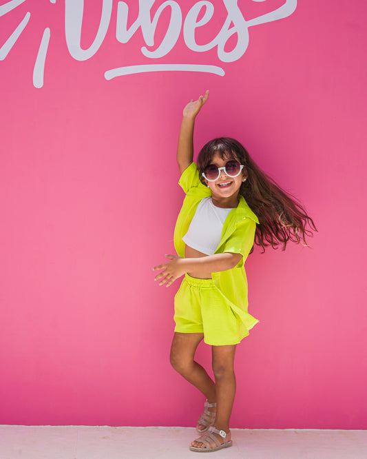 Kids - Lime Green Set
